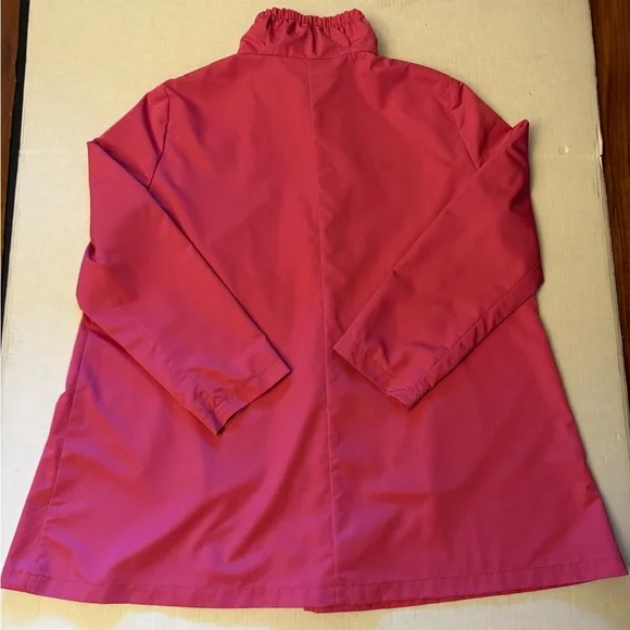 Cinzia Rocca Due Women's Pink Light Over Coat Jacket made in Italy Sz-16.S14